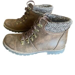 SONOMA HIKING ANKLE BOOTS BROWN SIZE 8.5